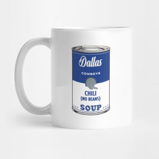 Dallas Cowboys Soup Can Mug